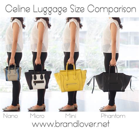 celine luggage bag discontinued|celine luggage bag size comparison.